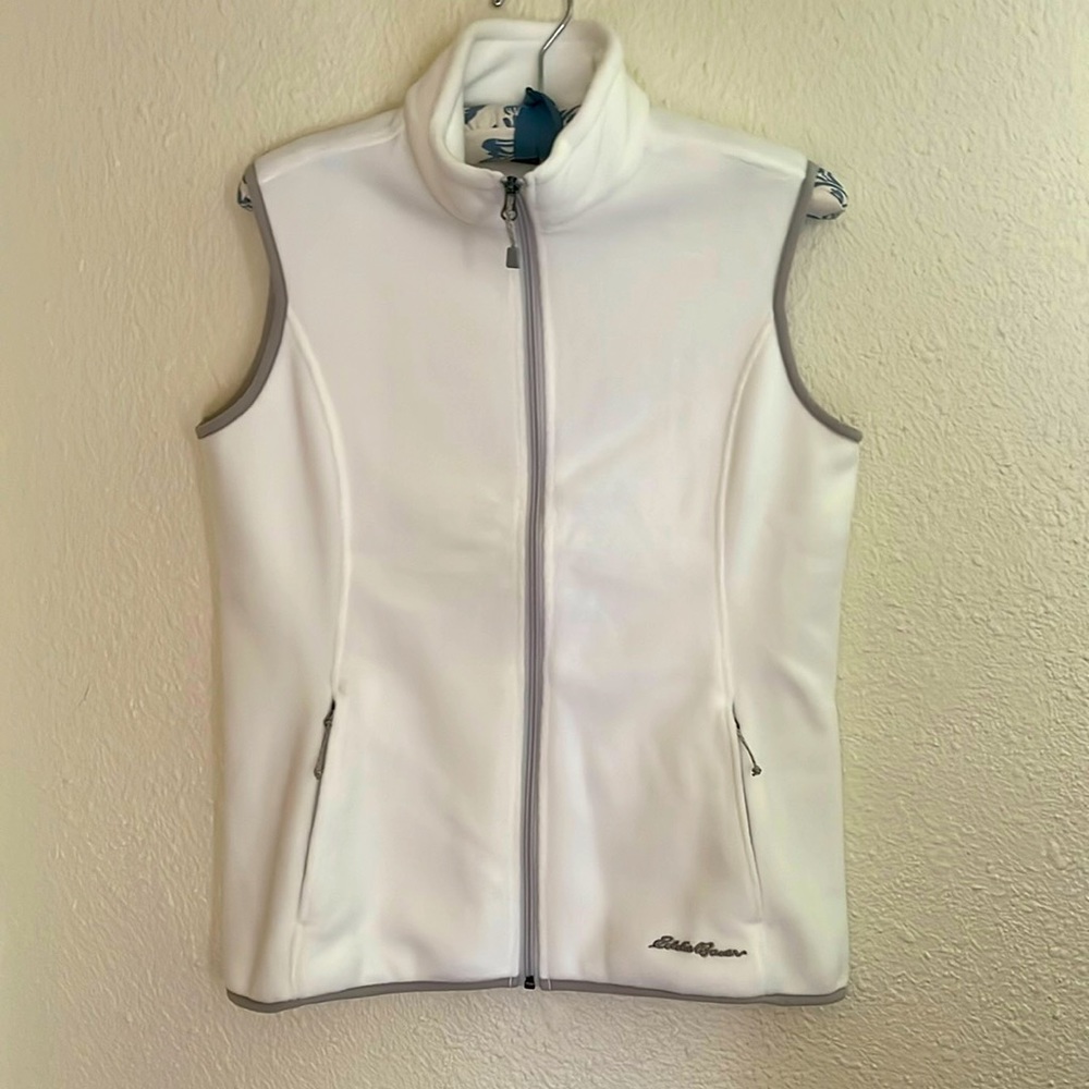 Womens Eddie Bauer fleece vest